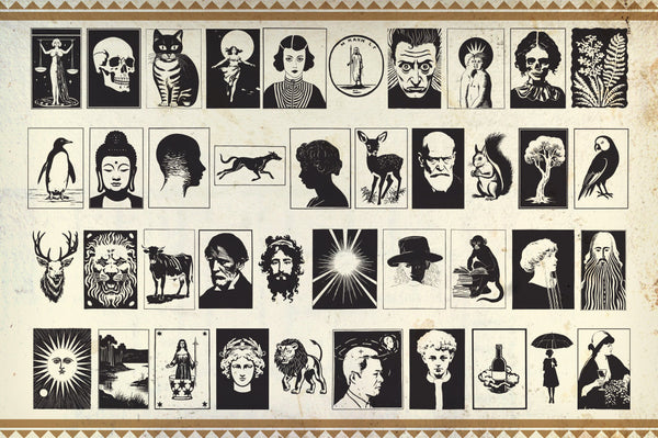 Vintage Cabinet Vector Bundle