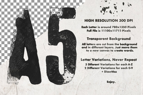 Blotched Type