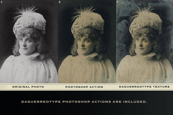 Daguerreotype Textures & Actions Vol.1