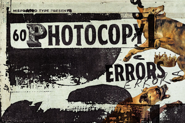 60 Photocopy Errors & Textures