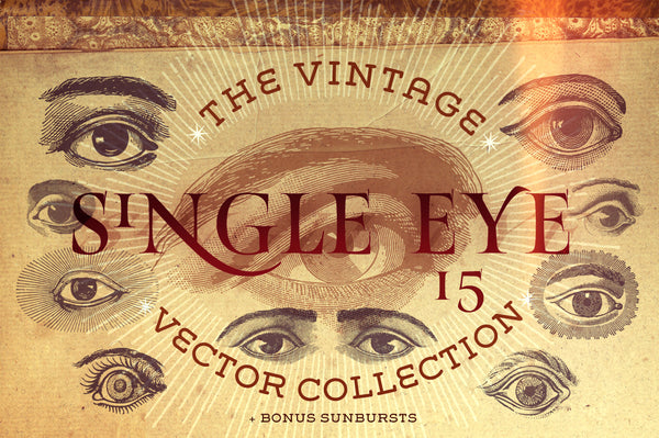 The Single Eye Vector Collection